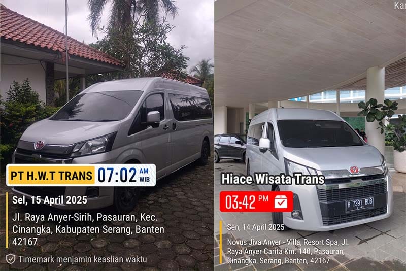 Sewa Hiace Jakarta Anyer