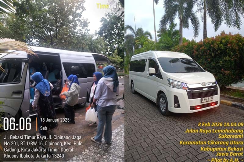 Sewa Hiace Jatiwarna